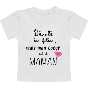 T-Shirt Bébé Manches Courtes