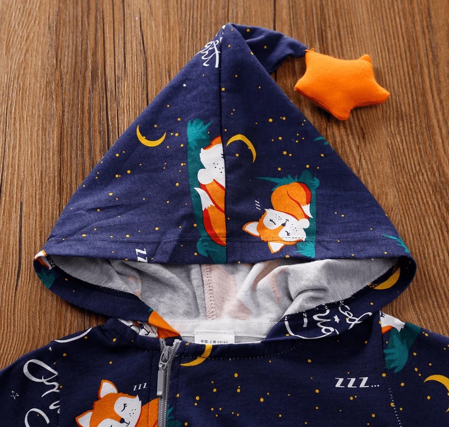 Combinaison pour bébé motif renard – Image 4