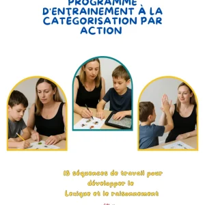Programme d'entraînement à la catégorisation par action