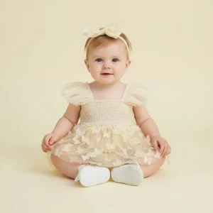 Barboteuse robe papillon enfant - 48h