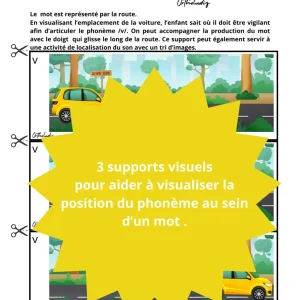 Aide visuelle v voiture