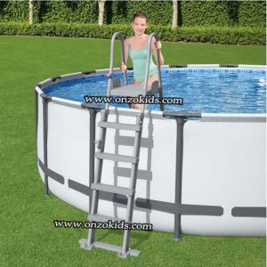 Echelle de Piscine de Sécurité à 4 Marches Flowclear 132 cm Extérieur | Bestway