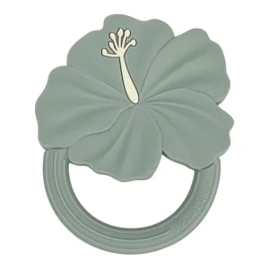 Anneau de Dentition Hibiscus couleur mermaid