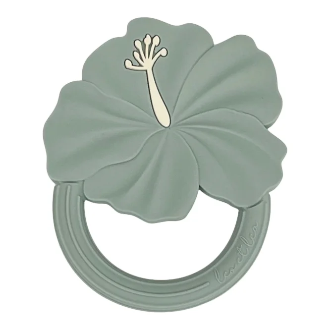 Anneau de Dentition Hibiscus couleur mermaid