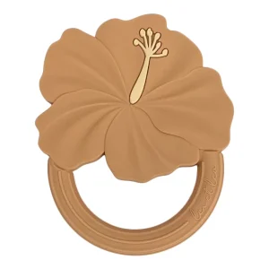 Anneau de Dentition Hibiscus couleur terre