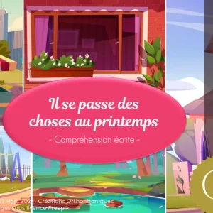 Il se passe des choses au printemps