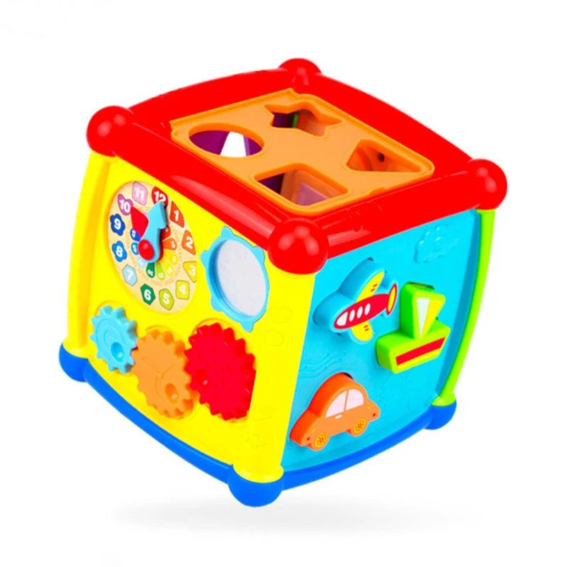 Jouet en cube éducatif montessori