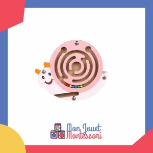 Labyrinthe Montessori en Bois Insectes