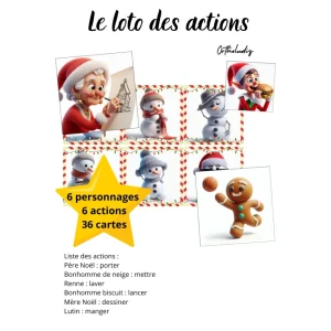 Le loto des actions de Noël