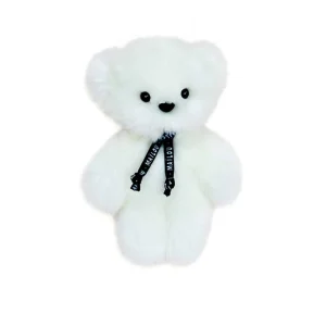 Petit Frenchie Peluche Ours 20 cm – Ours blanc fait main