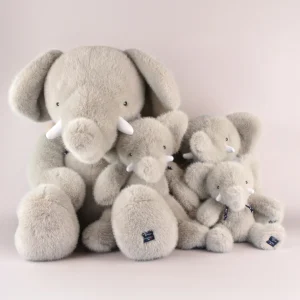 Éléphant Sowen Gris Maïlou – fabriqué en Bretagne