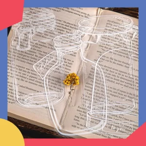 Marque-Page pour Fleurs Séchées à Créer Soi-même