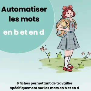 Automatiser les mots en b et en d (PDF)