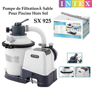 Pompe de Filtration à Sable Pour Piscine Hors Sol SX 925 – Intex