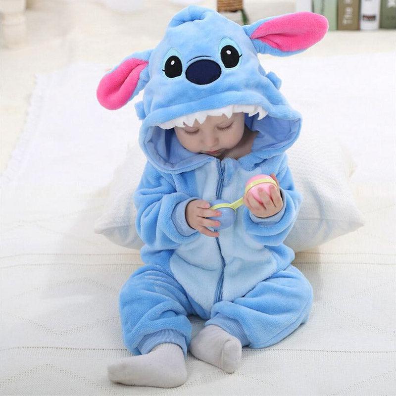 Combinaison pyjama stitch bébé cosplay – Image 3