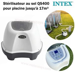 Stérilisateur Au Sel QS400 Pour Piscine Jusqu&rsquo;à 17m³ – Intex