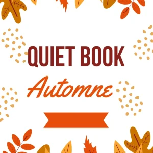 Quiet book automne