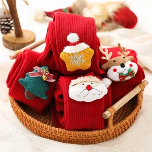 Collant de Noël fille