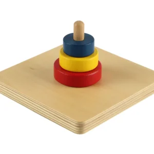 Tige verticale 3 disques