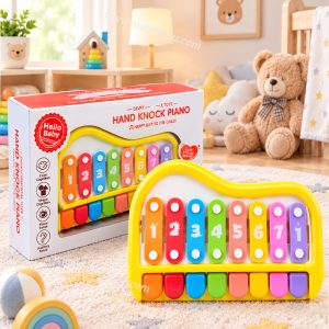 Xylophone Piano Musical 2en1 8Touches Pour Bébé – Hello Baby