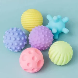 Balle sensorielle bébé dès 3 mois | Eveil et Motricité en Douceur
