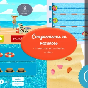 Comparaisons en vacances