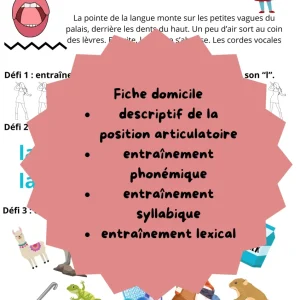 Fiche entrainement à domicile l initial