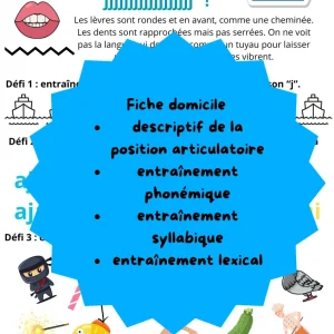 Fiche entraînement à domicile j médian