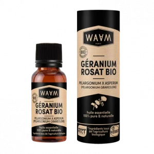 huile essentielle de Géranium rosat pure et biologique 10ml