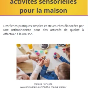 COMMUNICATION ET ACTIVITES SENSORIELLES POUR LA MAISON