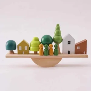 JOUETS BOIS BEBE - PATIENCE ET EQUILIBRE