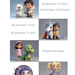 Le sien, la sienne, à lui, à elle