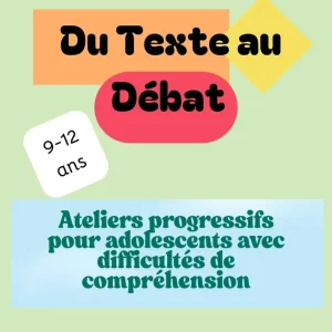 Comprendre et Débattre 9-12 ans