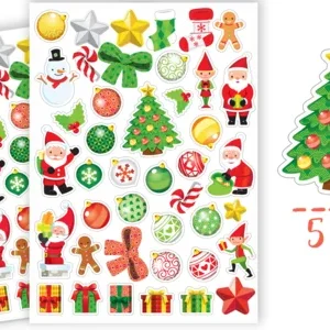 Gommettes de Noël – 84 pcs