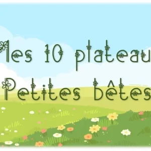 Mes 10 plateaux - Petites bêtes PDF