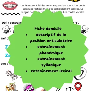 Fiche entraînement à domicile z position initiale